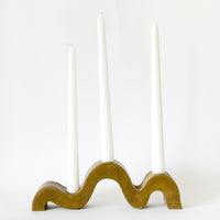 Wavy Taper Candle Holder