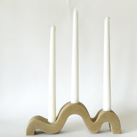 Wavy Taper Candle Holder