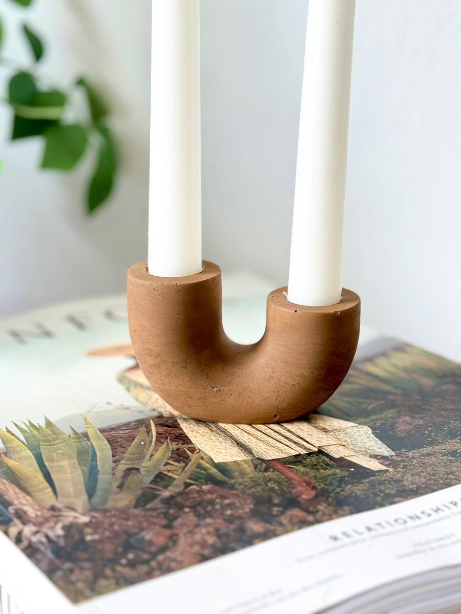 Duo Taper Candle Holder